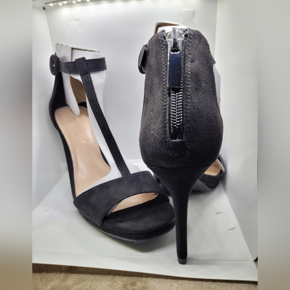 Kelly & Katie 8 1/2M -Black Microsuede